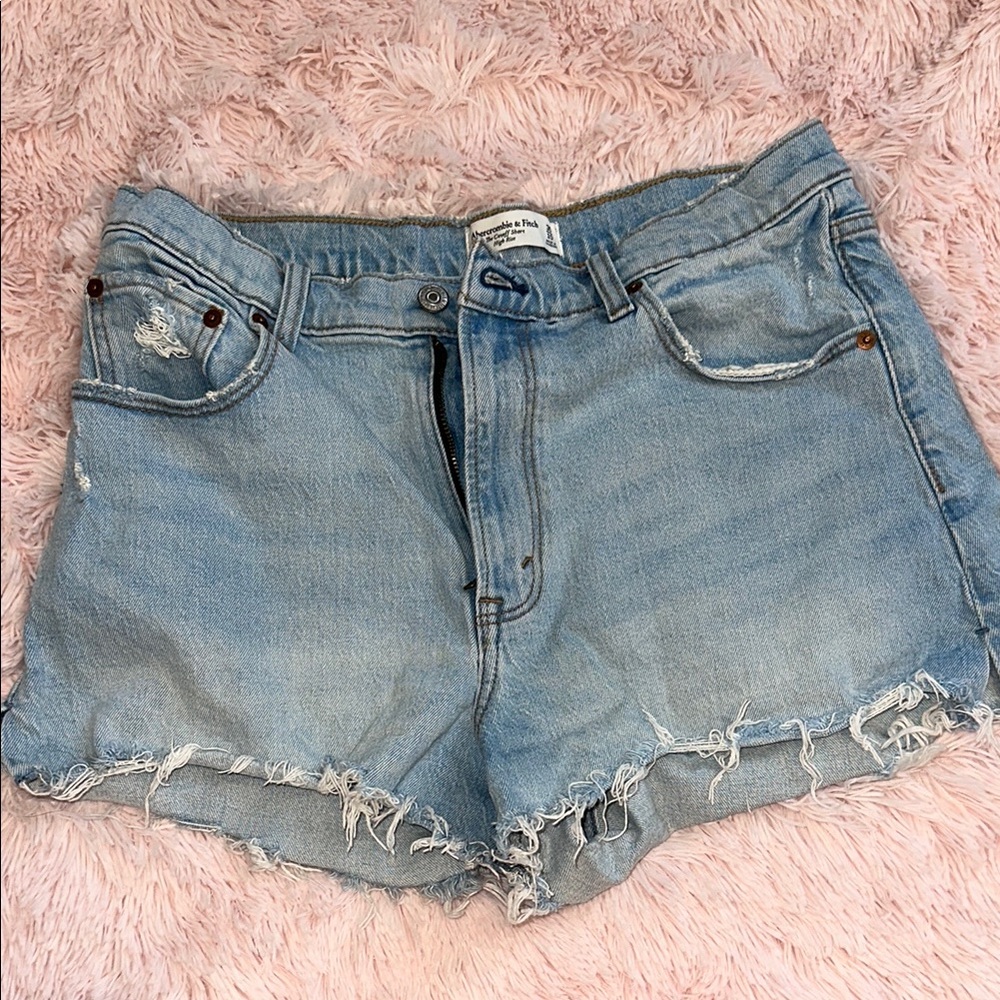 Abercrombie Women’s Cut Off Denim Shorts